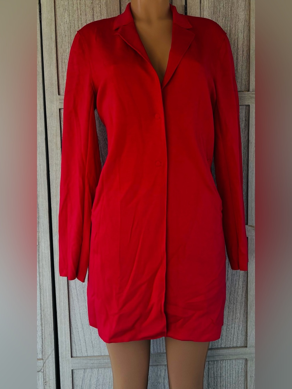 Carolina Belle Montreal longline blazer dress/jacket